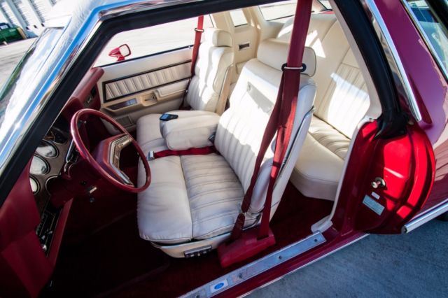 1978 Red Ford Thunderbird Coupe