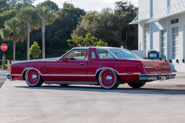 1978 Red Ford Thunderbird Coupe