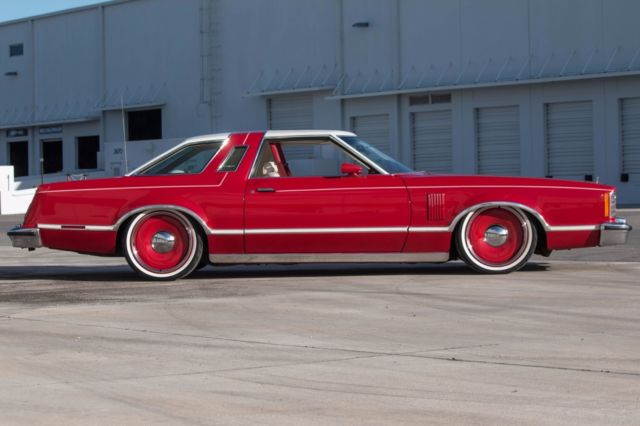 1978 Red Ford Thunderbird Coupe