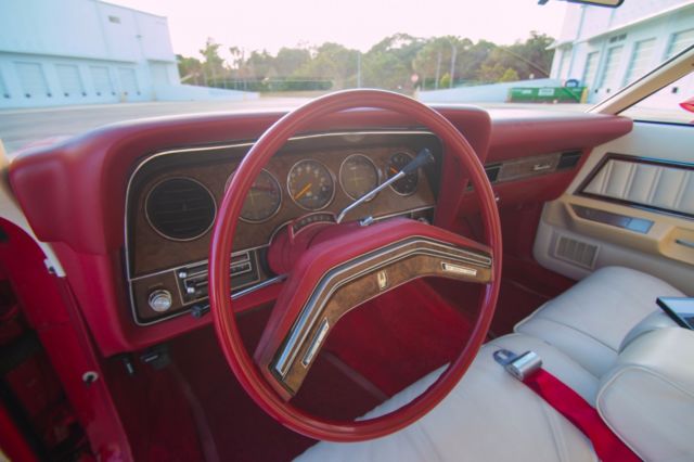 1978 Red Ford Thunderbird Coupe