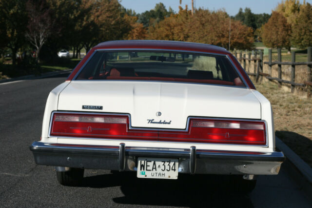 1978 White Ford Thunderbird Coupe