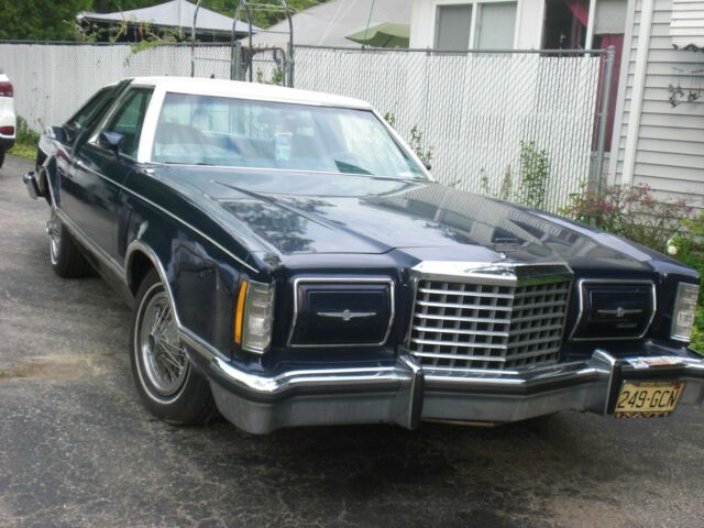 1978 Blue Ford Thunderbird Sedan