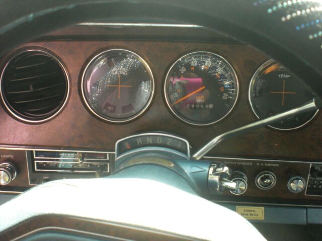 1978 Blue Ford Thunderbird Sedan