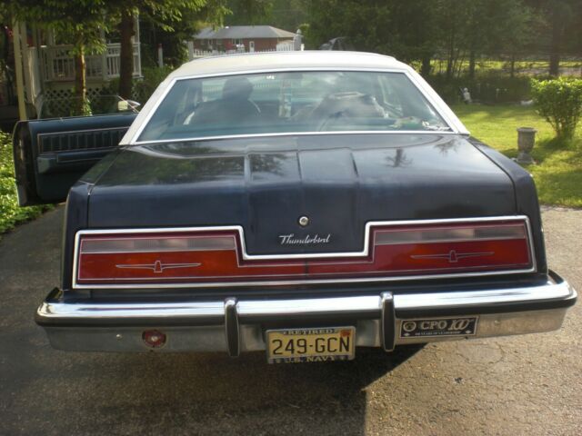 1978 Blue Ford Thunderbird Sedan