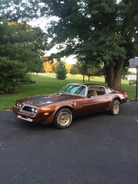 1978 Tan Pontiac Trans Am