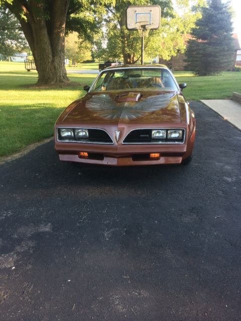 1978 Tan Pontiac Trans Am