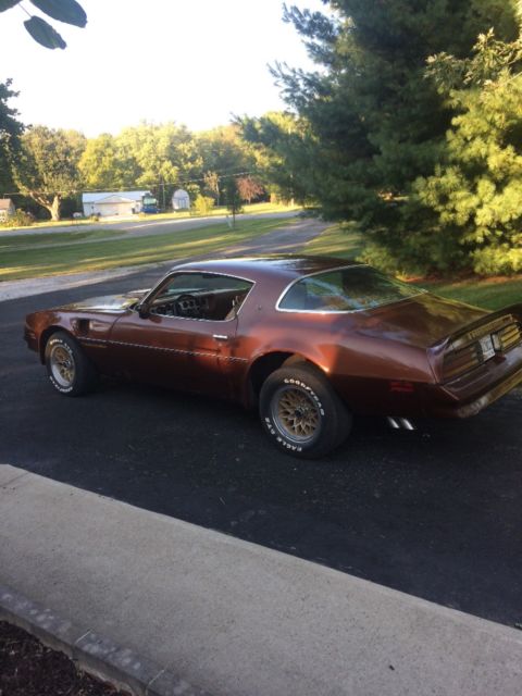 1978 Tan Pontiac Trans Am