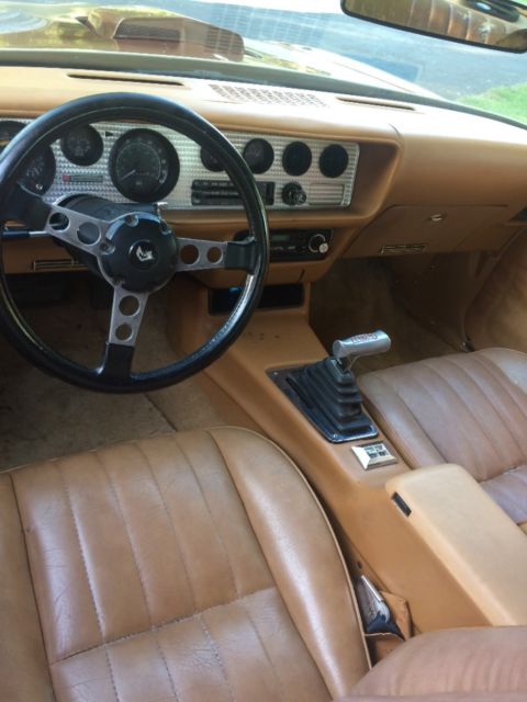 1978 Tan Pontiac Trans Am