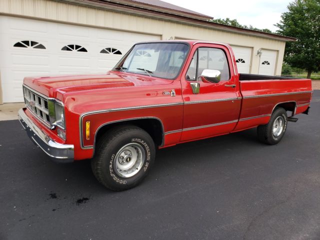 1978 Red GMC Sierra 1500 Crew Cab Pickup