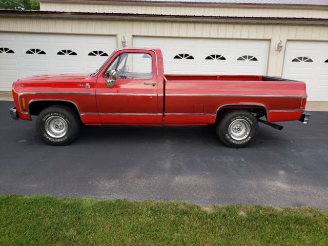 1978 Red GMC Sierra 1500 Crew Cab Pickup