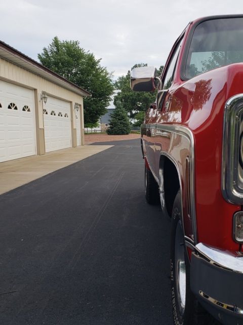 1978 Red GMC Sierra 1500 Crew Cab Pickup