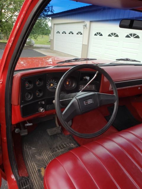 1978 Red GMC Sierra 1500 Crew Cab Pickup