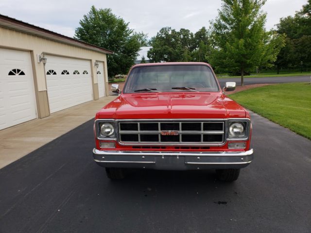 1978 Red GMC Sierra 1500 Crew Cab Pickup