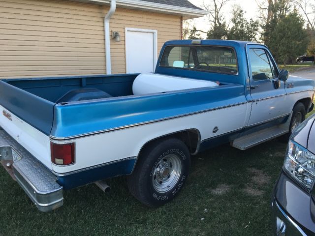 1978 Blue GMC Sierra 2500 Standard Cab Pickup