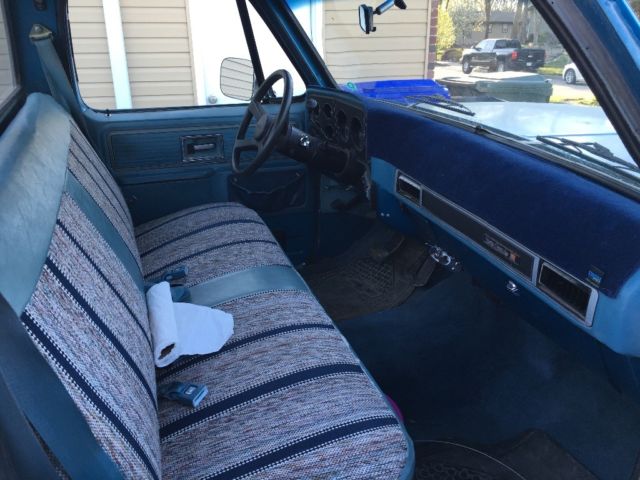 1978 Blue GMC Sierra 2500 Standard Cab Pickup