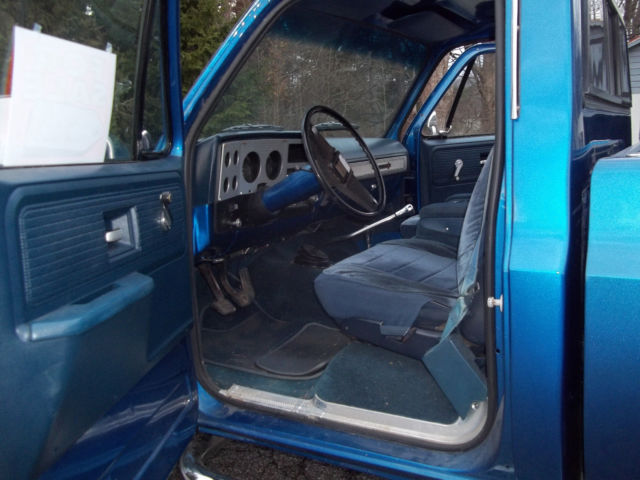 1978 Blue GMC Sierra 1500 Standard Cab Pickup