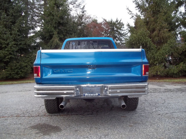 1978 Blue GMC Sierra 1500 Standard Cab Pickup