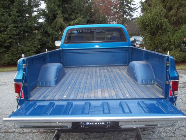 1978 Blue GMC Sierra 1500 Standard Cab Pickup