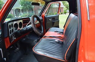 1978 Orange GMC Sierra 1500 Standard Cab Pickup