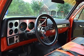 1978 Orange GMC Sierra 1500 Standard Cab Pickup