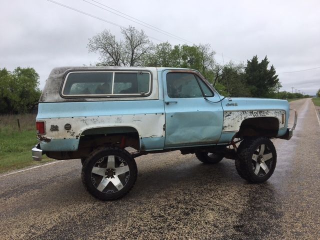 1978 Teal Blue GMC Jimmy SUV