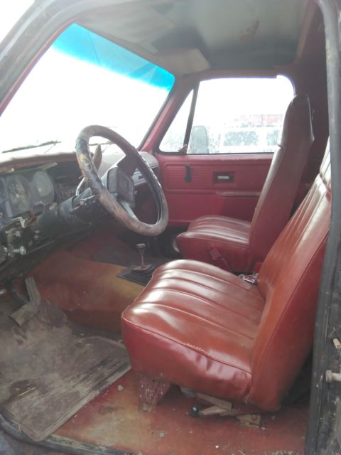 1978 Black GMC Jimmy SUV