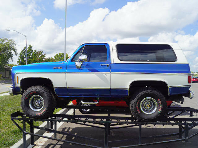 1978 Blue/White GMC Jimmy SUV