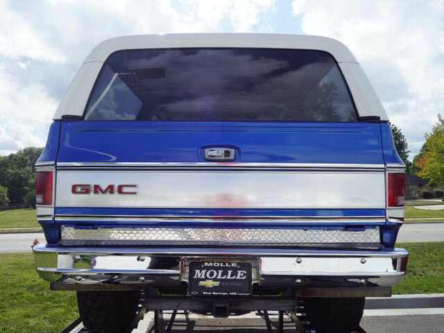 1978 Blue/White GMC Jimmy SUV