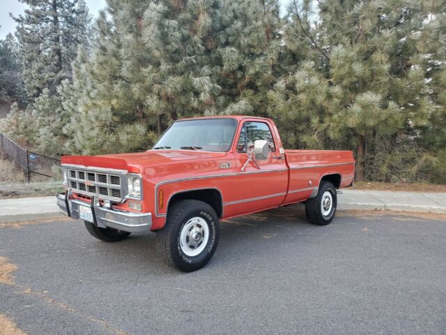 1978 Orange Chevrolet C/K Pickup 2500 Standard Cab Pickup