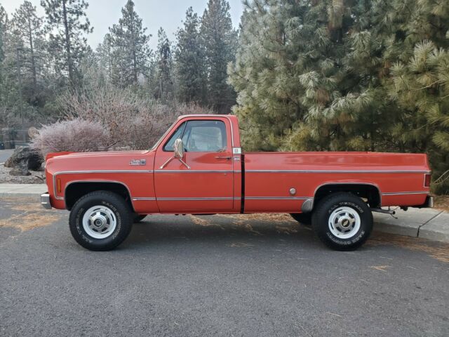 1978 Orange Chevrolet C/K Pickup 2500 Standard Cab Pickup