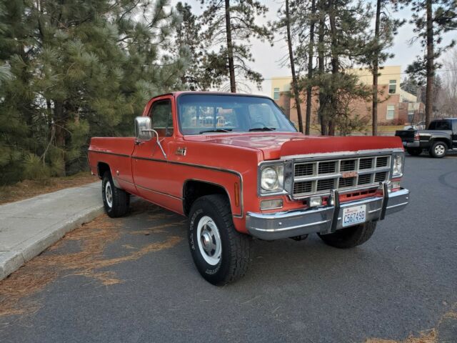 1978 Orange Chevrolet C/K Pickup 2500 Standard Cab Pickup