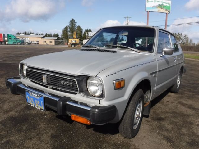 1978 Silver Honda CVCC Hatchback
