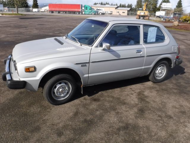 1978 Silver Honda CVCC Hatchback