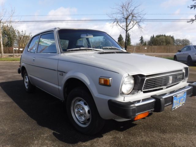 1978 Silver Honda CVCC Hatchback