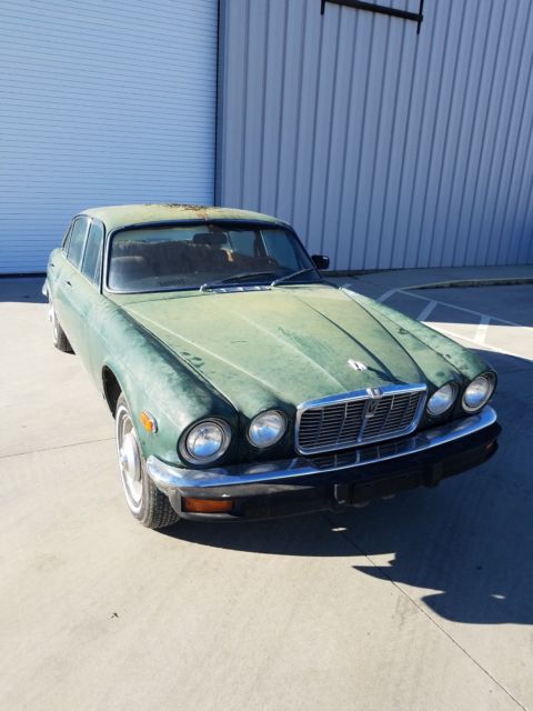 1978 Green Jaguar XJ Sedan