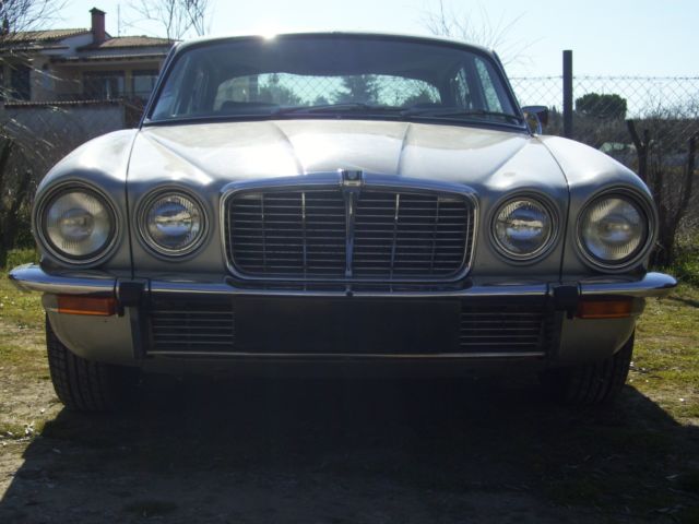 1978 Silver Jaguar XJ