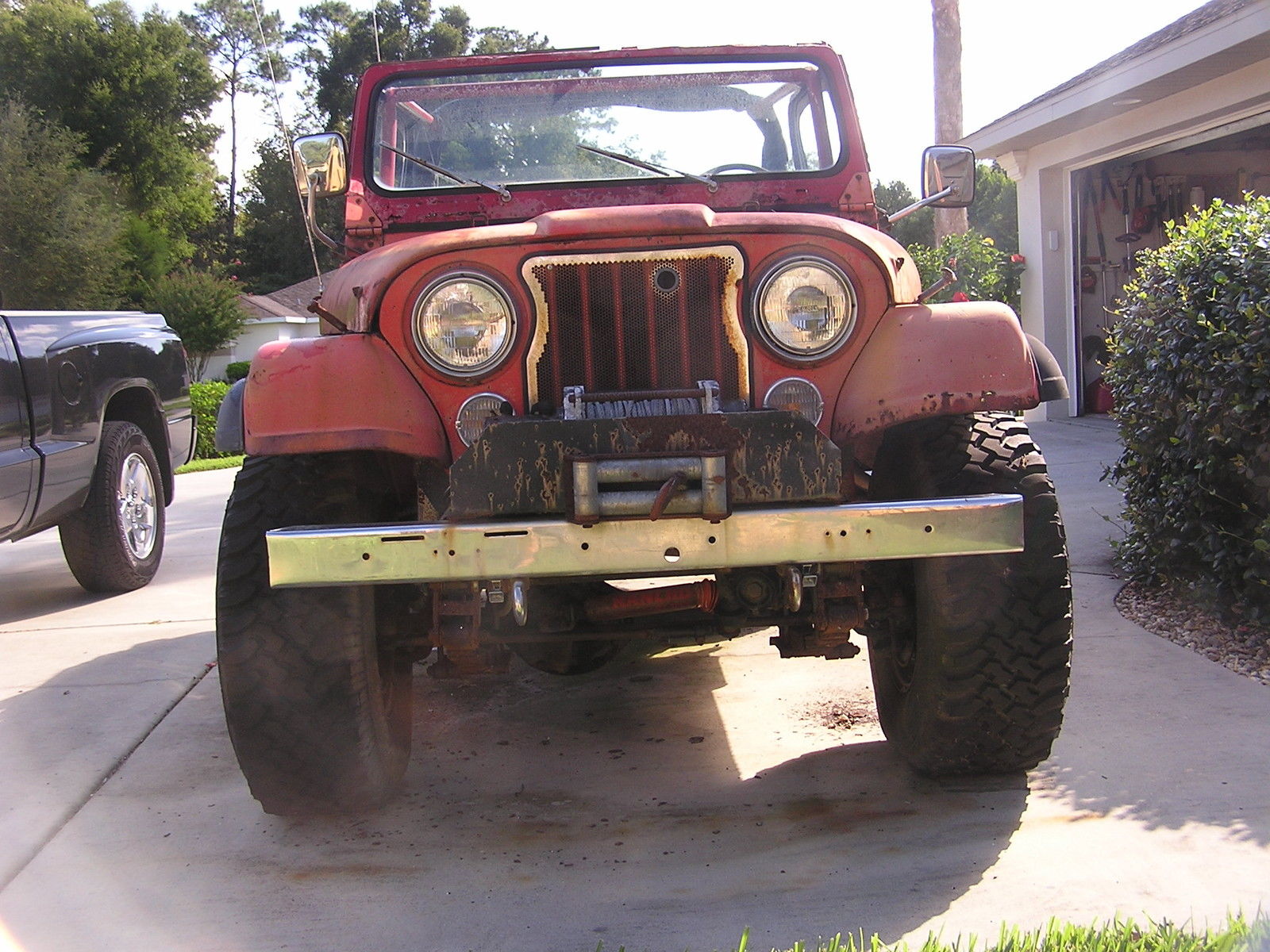 1978 Red Jeep CJ SUV