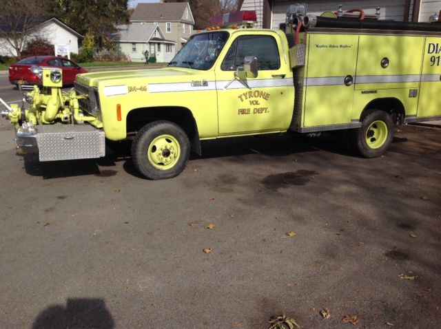 1977 Yellow Chevrolet C/K Pickup 3500 Cab & Chassis