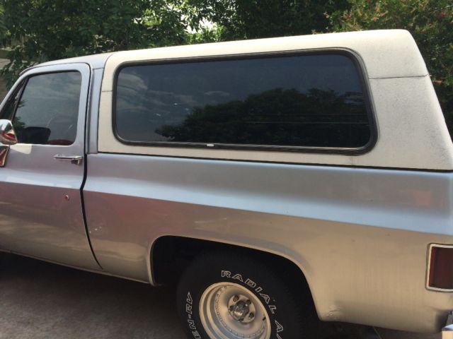 1978 Silver Chevrolet Blazer SUV