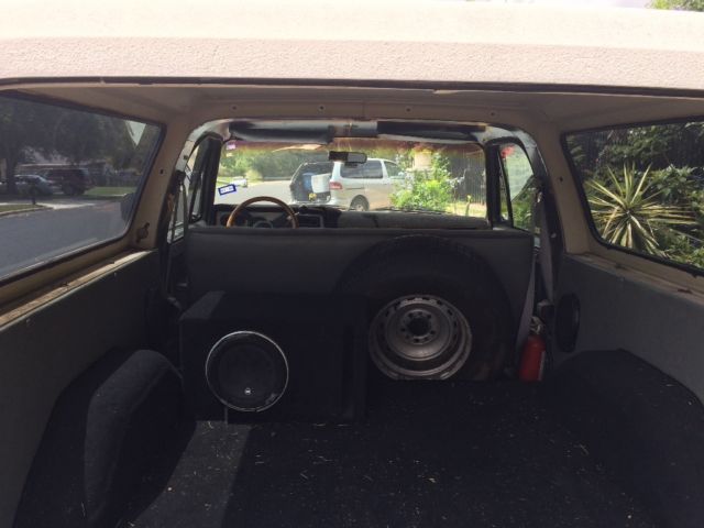 1978 Silver Chevrolet Blazer SUV