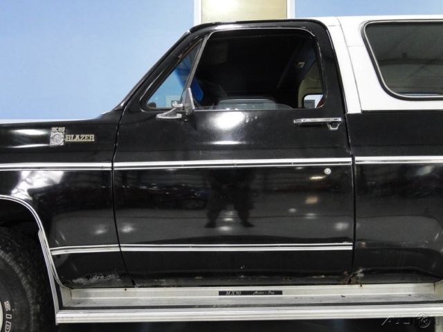 1978 Black Chevrolet Blazer