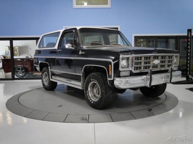 1978 Black Chevrolet Blazer
