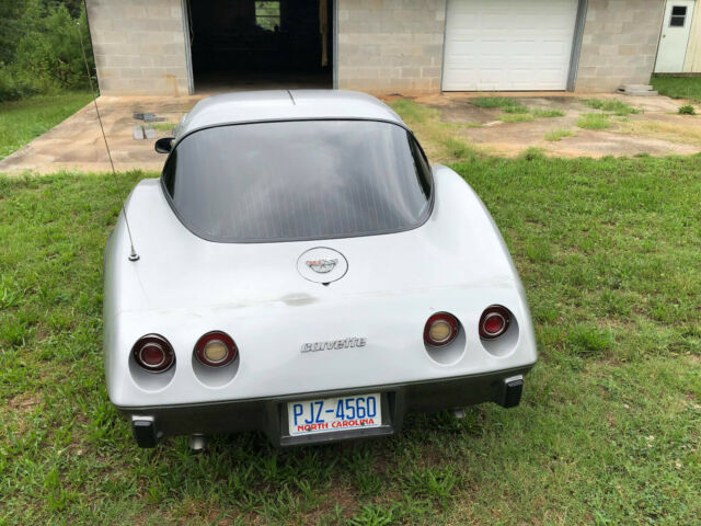 1978 Silver Chevrolet Corvette Coupe