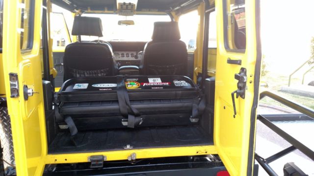 1972 Yellow ice Toyota Land Cruiser FJ40  4x4  Landcruiser