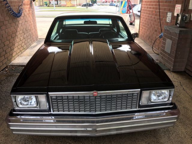 1978 Black Chevrolet Malibu Coupe