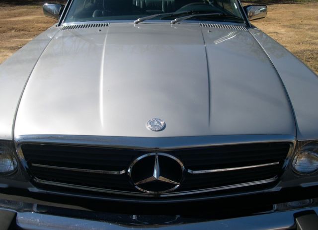 1978 Silver Mercedes-Benz SL-Class Coupe