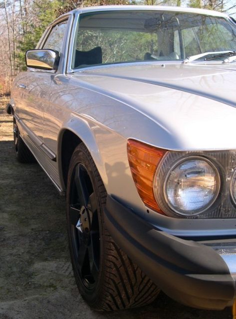 1978 Silver Mercedes-Benz SL-Class Coupe