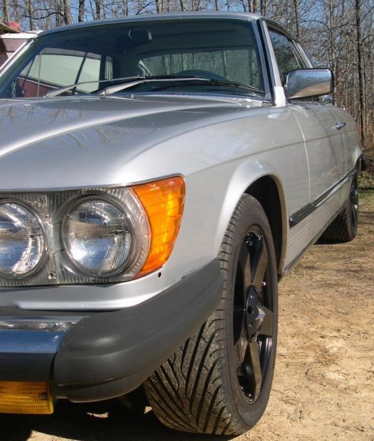 1978 Silver Mercedes-Benz SL-Class Coupe