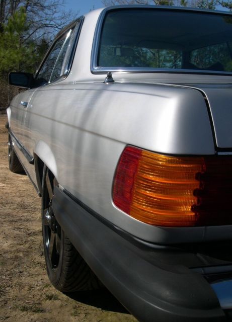 1978 Silver Mercedes-Benz SL-Class Coupe