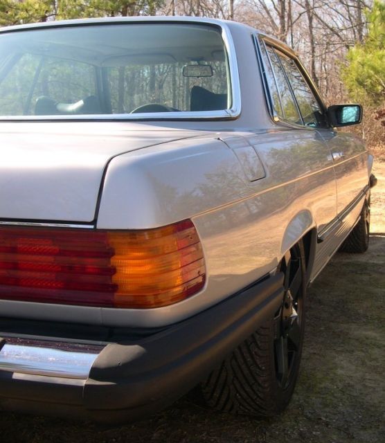 1978 Silver Mercedes-Benz SL-Class Coupe